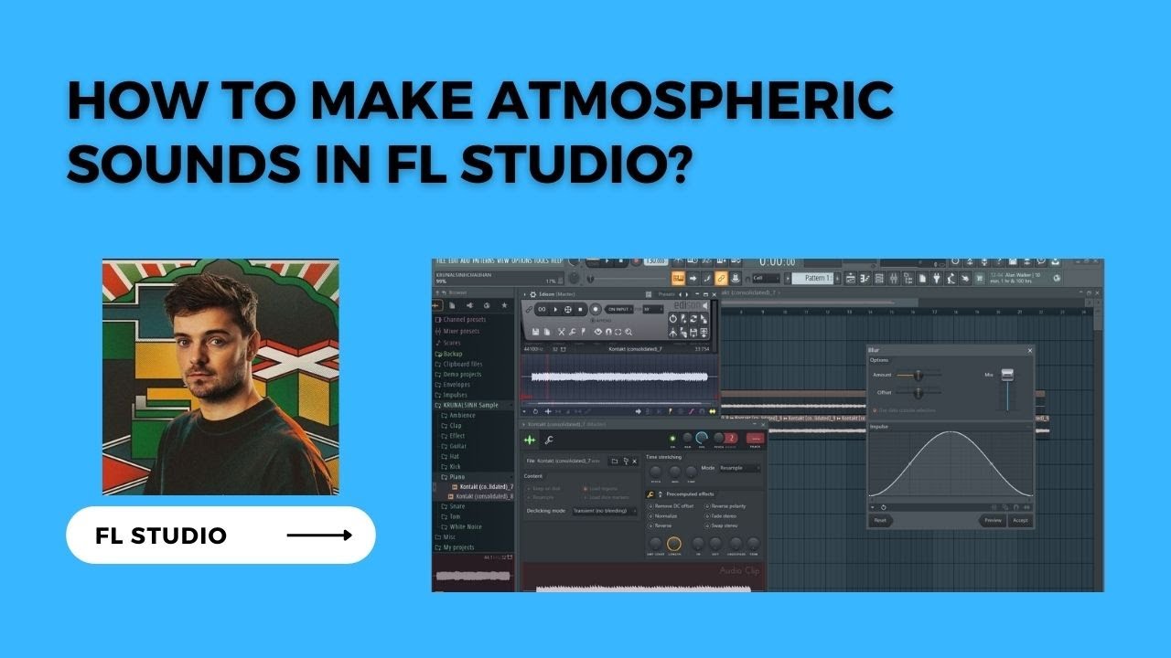 How to make atmospheric sounds in FL Studio? Like Martin Garrix