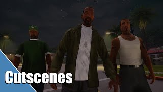 Grand Theft Auto San Andreas: Definitive Edition | All Cutscenes, No Subtitles
