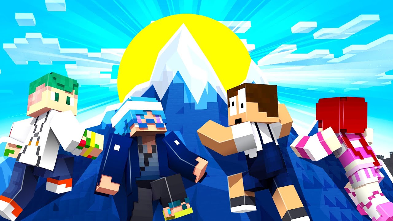 初日の出を最初に見るのは誰だ！1ハート山登りレース-年越しスペシャル編-【マインクラフト】