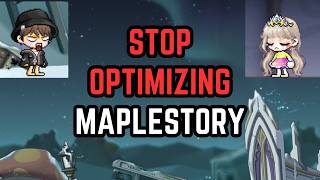 The Efficiency Trap: Stop Min-Maxing Every Aspect of Maplestory