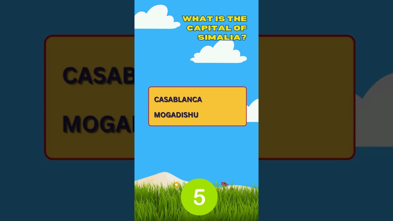 📌 Geography Quiz - General Knowledge Trivia 