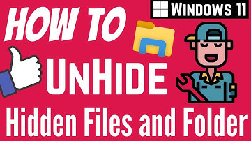 View hidden files and folders in windows 11 ( 2025 )