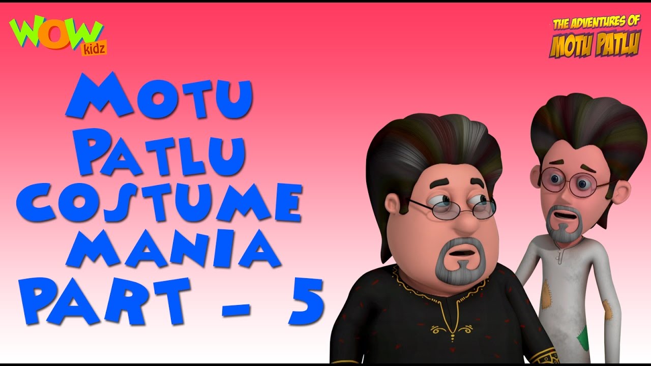 Motu Patlu - Costume Mania - Motu Patlu Compilation Part 5 -As seen on Nickelodeon