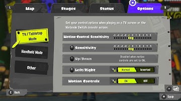 Splatoon 3 camera tutorial(changing it to non-motion control setting)