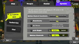 Splatoon 3 camera tutorial(changing it to non-motion control setting)