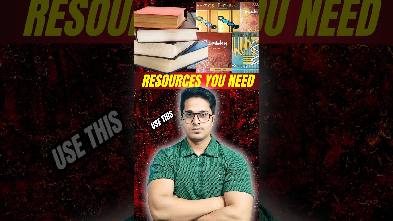 Best 📚Books For NEET 2026 | (90% Toppers Use These - Don't Skip #5!) 