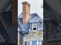 A Watercolor House Portrait