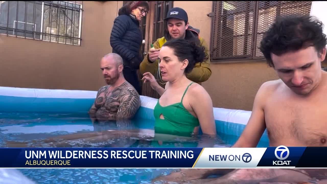 UNM Wilderness Rescue Training - YouTube