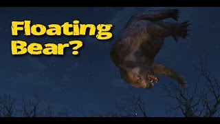 Fallout 4 - Floating Bear Bug
