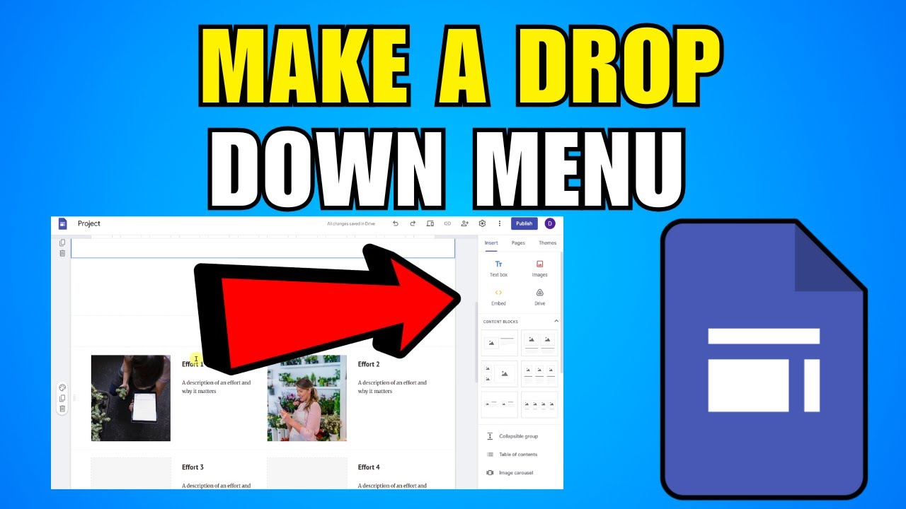 How To Make A Drop Down Menu In Google Sites (2026) (Complete Guide)