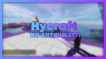 HYCRAFT ANTICHEAT DISABLED? | Vanilla Fly & TPAura | No Anticheat Server in 2024?!