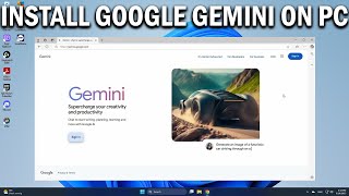 How To Download & install Google Gemini Ai App in Any Windows PC or Laptop  - Easy Fix