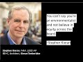 Stephen Kieran on Sustainability and Ethics