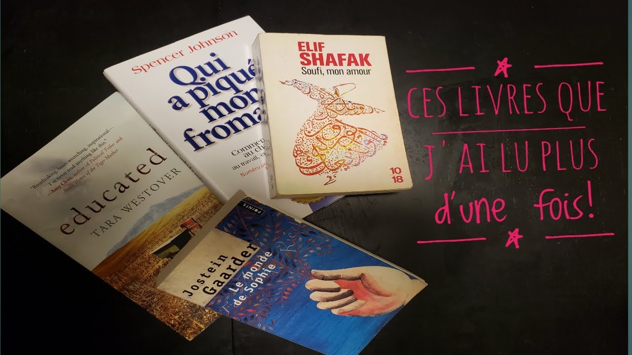 BOOK REVIEW : ces livres que j'ai lu plusieurs fois! - YouTube