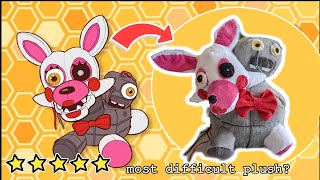 I Recreated the Nastiest Fan-Designed FNAF Plush + ranking every plush redesign + sewing pattern