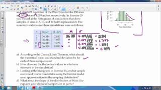 C18 Sampling Distribution Models for Means