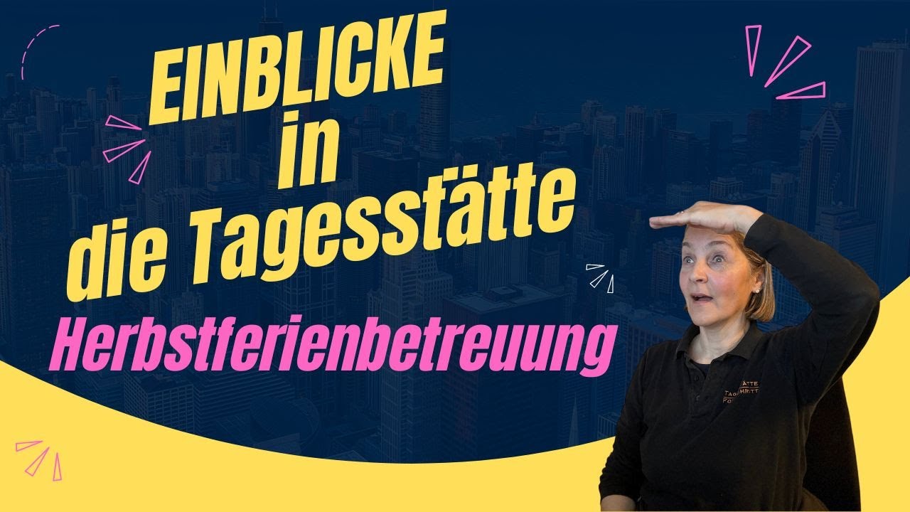 Herbstferienbetreuung