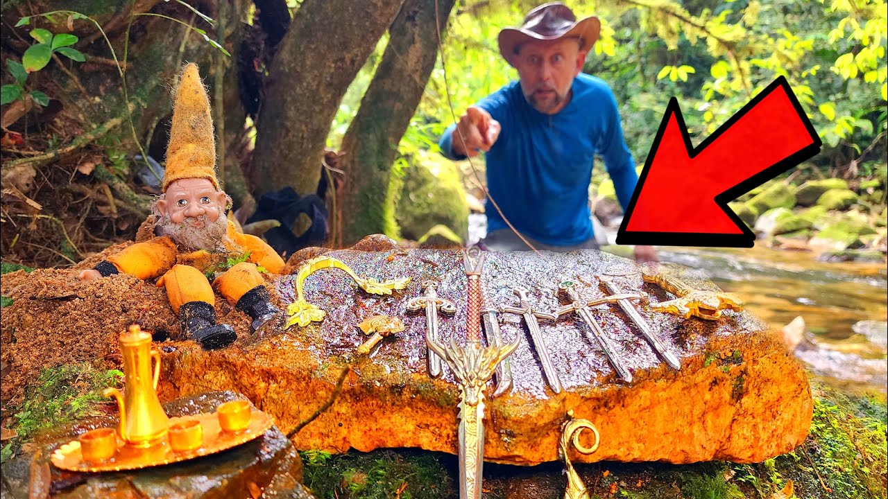 Um lugar ENCANTADO — TESOURO dos GNOMOS!