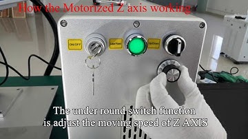 Electric Lift + Double Red Light Find Focus Video Machine Demo Video