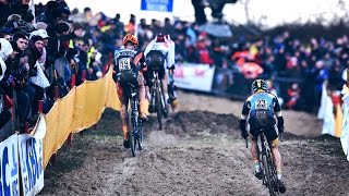 Elite Men’s Race Highlights | 2015-16 Cyclo-cross World Cup - Koksijde, Belgium