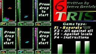 AMIGA 6TRIS ++ PLUS PLUS 6 TRIS SIX ++ TRIS ++ SIXTRIS ++ By James R. Daniels FROM CD Aminet Games