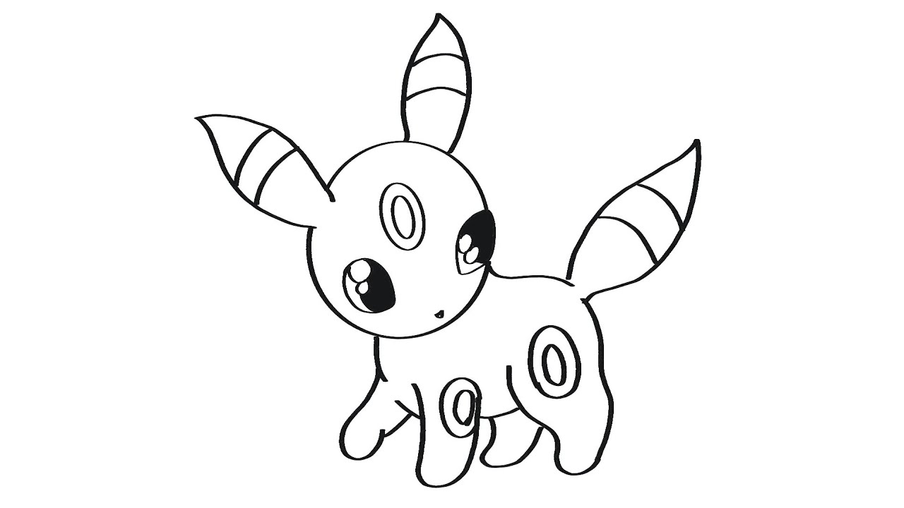 Dibujos Muy Fáciles - como dibujar pokemon kawaii - Tutorial de Dibujo -  thptnganamst.edu.vn