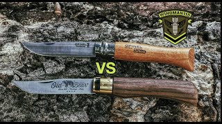 Knife Shoot Out  Opinel No. 9 vs Old Bear  Which Is The Better Knife?