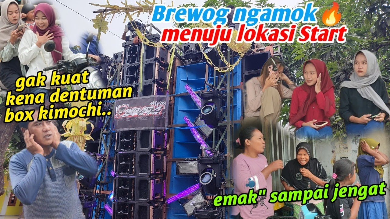 Brewog ngamok menuju ke start.. Penonton sampai jengat‼️Karnaval Mantingan Jaken Pati hari ini 🔥🔥