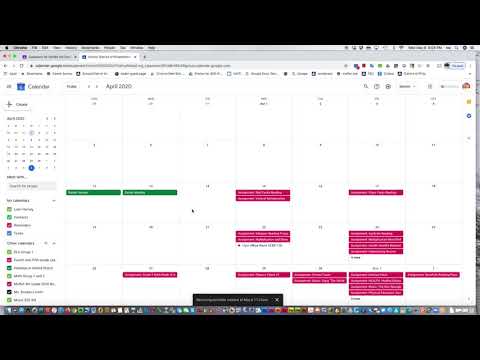Set Reminders in Calendar