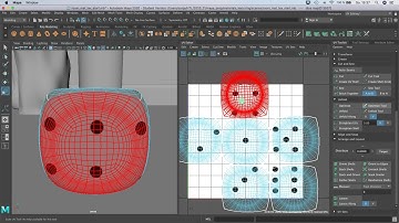 UV-Mapping/Texturing, Part 1 - Easy Stuff (Maya 2020)
