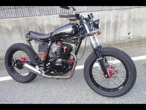 ☆ホンダ FTR223 スクランブラーカスタム 動画有り☆ PV】【HONDA FTR223】 SCRAMBLER CUSTOM exhaust sound and riding