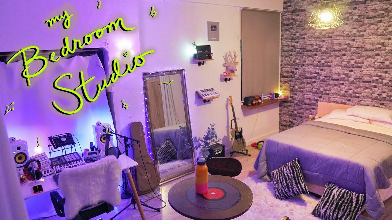 🍋 my voiceactivated bedroom studio 🍋 Lesha YouTube