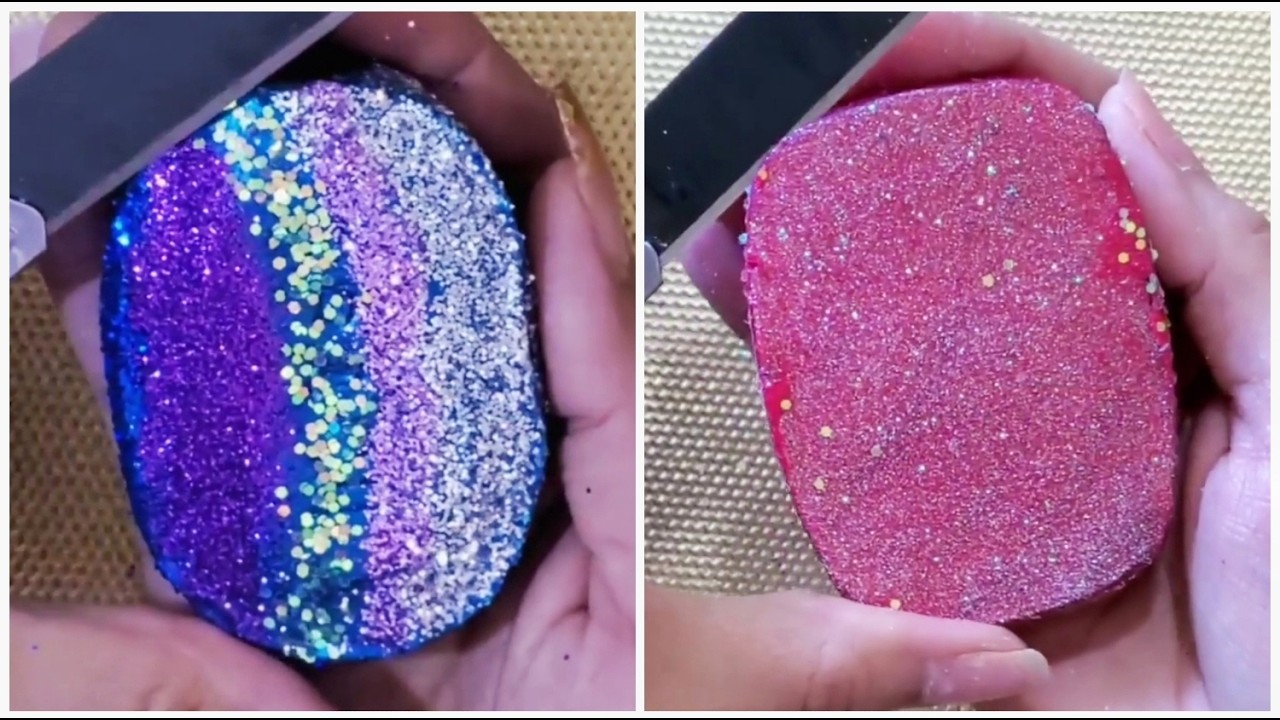 ✨ ASMR Soap Carving for Stress Relief ✨