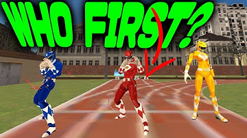 POWER RANGERS BRAINROT IN NEXTBOTS IN PLAYGROUND MOD #brainrot #gmod