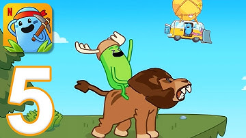 Dumb Ways to Survive - Gameplay Walkthrough Part 5 - Boss & Ending (iOS, Android)