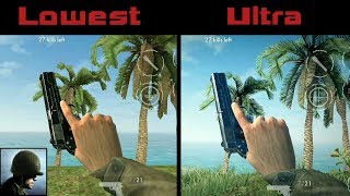 WORLD WAR HEROES: WW2 - LOWEST vs ULTRA GRAPHICS Full Comparison Wealth
