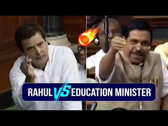 VIRAL VIDEO: Rahul Gandhi vs New Education Minister Pralhad Joshi In Parliament | News Buzz