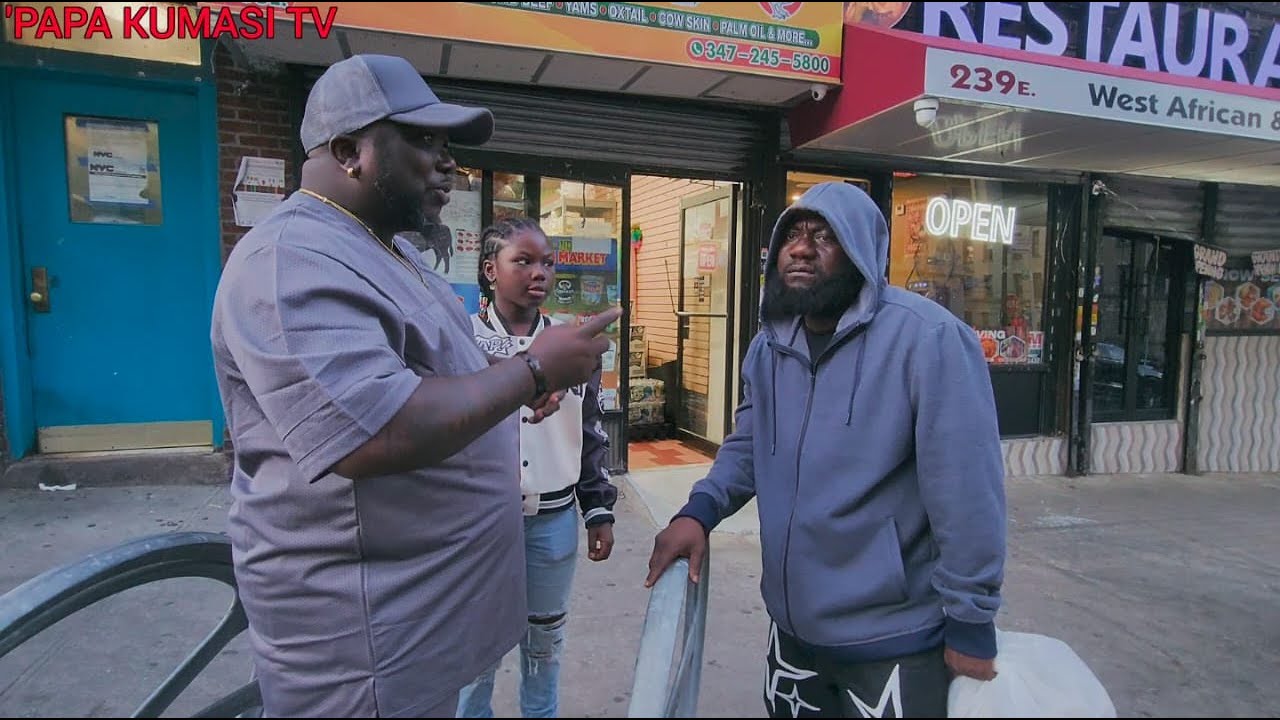 NEW YORK LIFE 5 ft Papa Kumasi, Cobby Fresh, Andy O B DeeDew,Abena New York  ,,🤣EPISODE 5
