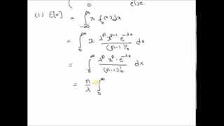 Erlang Random Variable: Mean and Variance