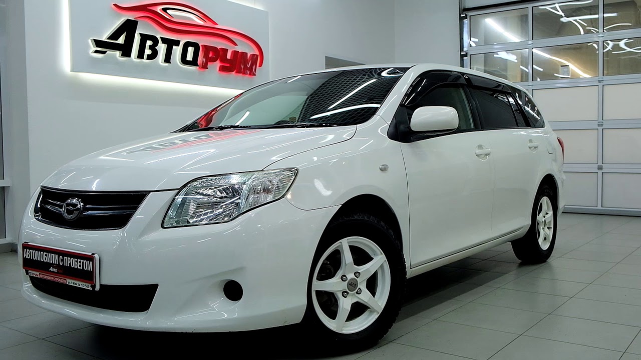 Toyota fielder клиренс