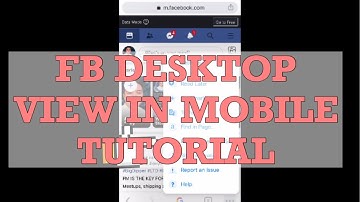 HOW TO FB DESKTOP VIEW IN MOBILE: TUTORIAL