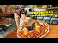 Spicy Mexican &quot;Hanging Fish&quot; SEAFOOD MOUNTAIN! The BEST Seafood Tour of Houston Texas