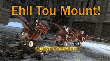 FFXIV: Ehll Tou Mount - 5.3 Custom Delivery Reward!