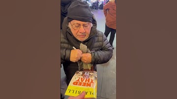 Meeting Danny Devito in NYC #dannydevito #ineedthat #broadway