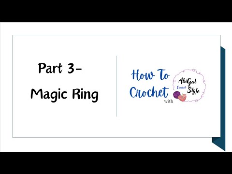 How to do a Magic Ring for Beginners!! - YouTube