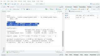 Simple Linear Regression in R