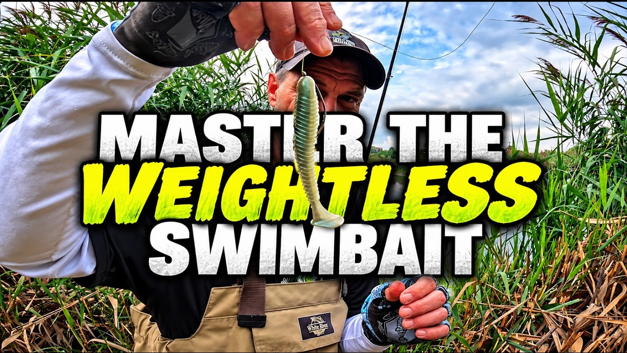 Most Bank Anglers Fish a Weightless Swimbait Wrong (Do This Instead)