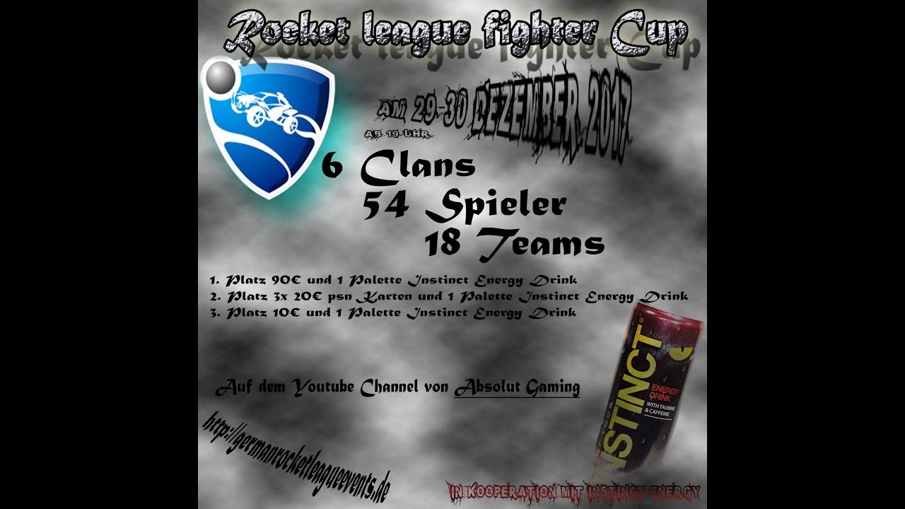 *Rocket League* RL Fighter Cup # Absolut Gaming # PS4/PC # German