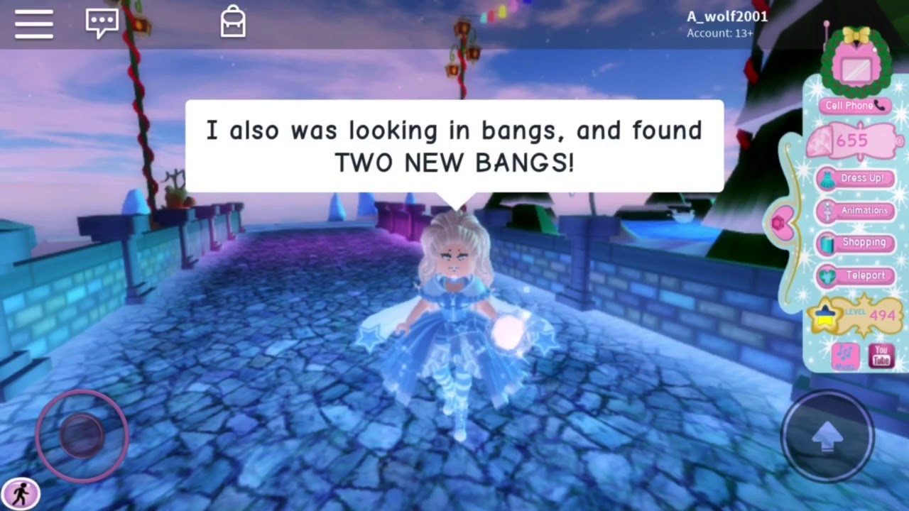 ROYALE HIGH NEW YEARS UPDATE! New hairstyles + phone tools ...