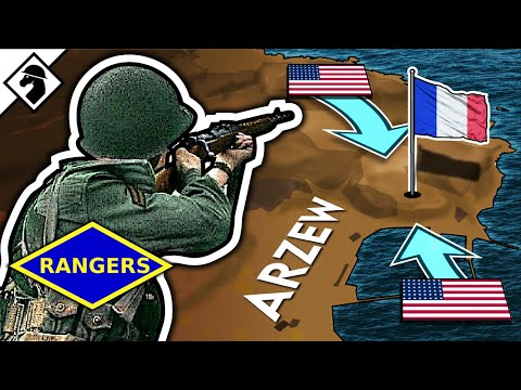 How U.S. RANGERS Defeated the French at Arzew (Battle Map)